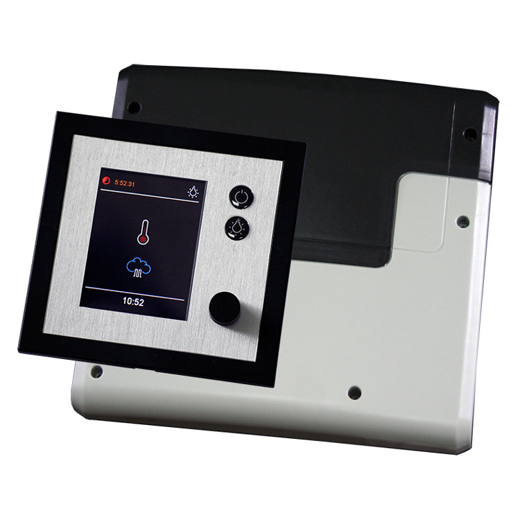 EOS Panel de control del calentador de sauna EMOTEC D antracita-
