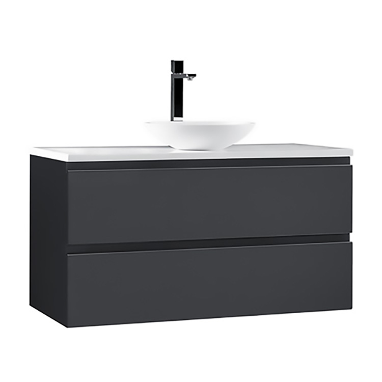 StoneArt Mueble de cuarto de baño Monte Carlo MC-1000pro-4 gris oscur