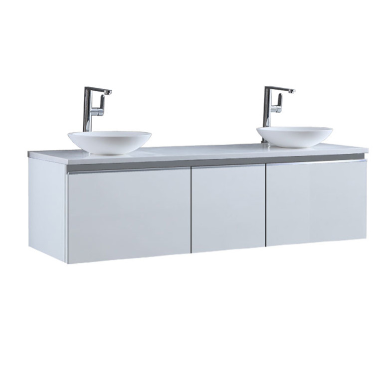 StoneArt Mueble de baño Milano ME-1600pro-4 blanco 160x45