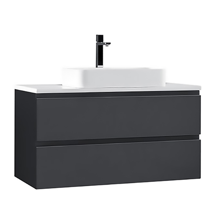 StoneArt Mueble de cuarto de baño Monte Carlo MC-1000pro-5 gris oscur