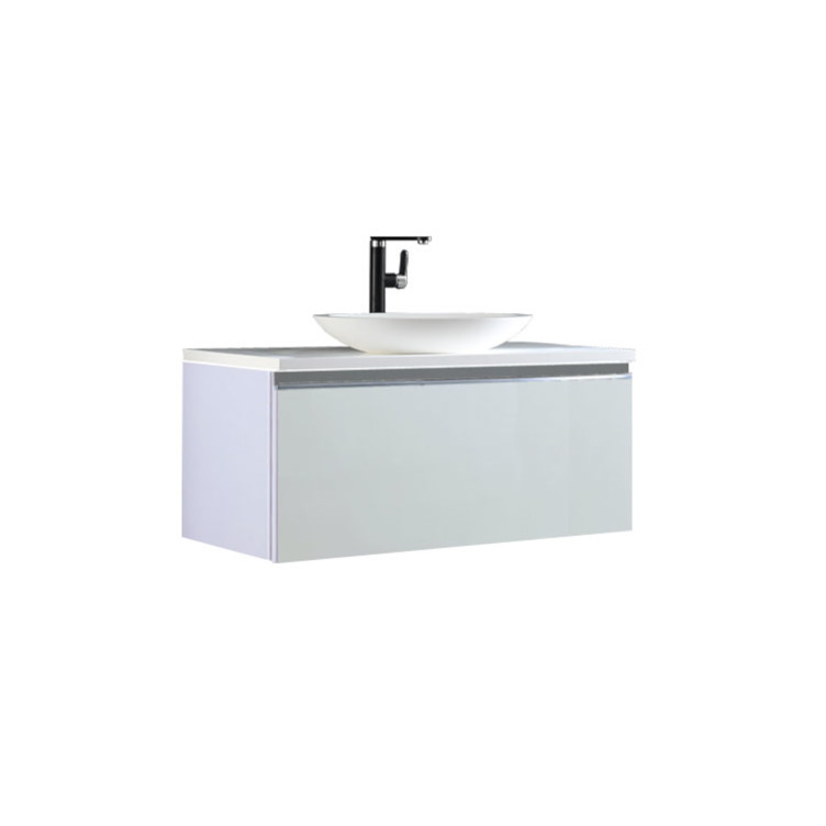 StoneArt Mueble de baño Milano ME-1000pro-3 blanco 100x45