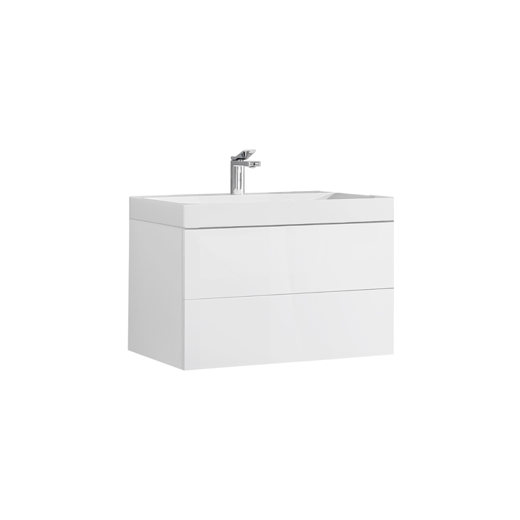 StoneArt Mueble de cuarto de baño Brugge BU-0801 blanco 80x56