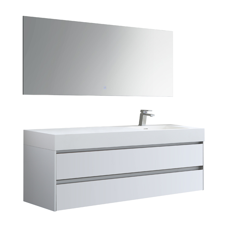 StoneArt Conjunto de muebles de cuarto de baño Milan ML-1600 blanco b