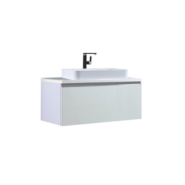 StoneArt Mueble de baño Milano ME-1000pro-5 blanco 100x45