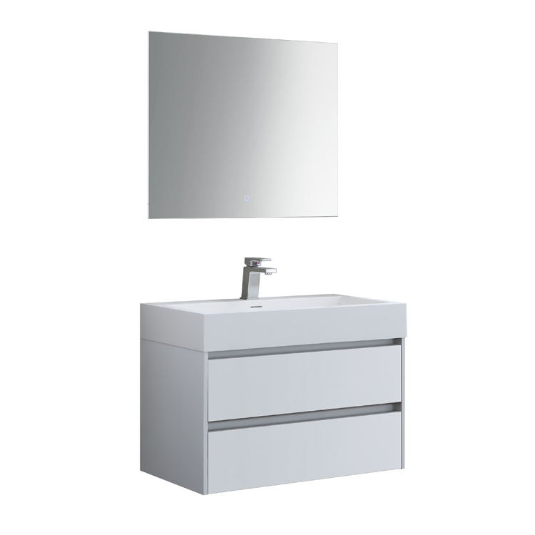 StoneArt Conjunto de muebles de cuarto de baño Milan ML-0800 blanco b