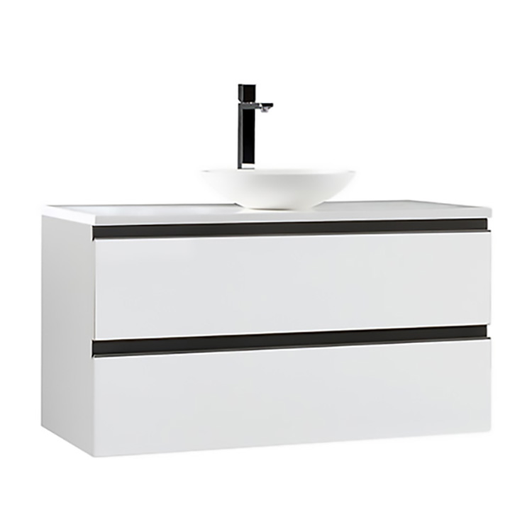 StoneArt Mueble de cuarto de baño Monte Carlo MC-1000pro-4 blanco 100