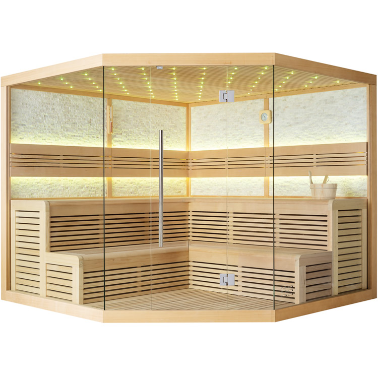 AWT Sauna 1101XL Hemlock 250x250 sin calefactor de sauna