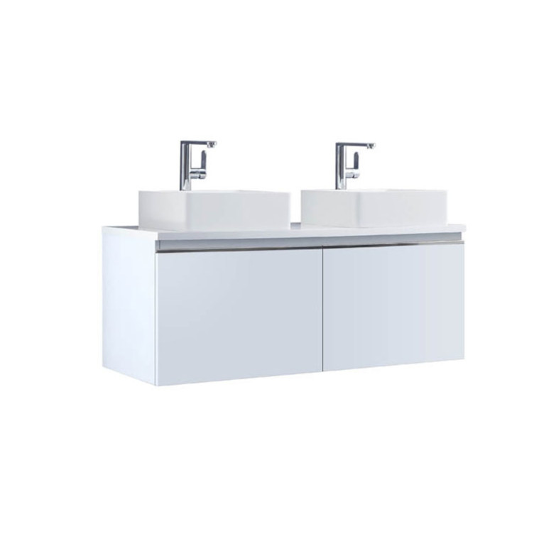 StoneArt Mueble de baño Milano ME-1200pro-5 blanco 120x45