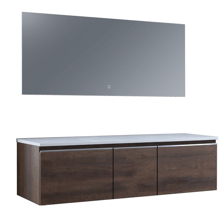 StoneArt Conjunto de muebles de cuarto de baño Milano ME-1600pro robl