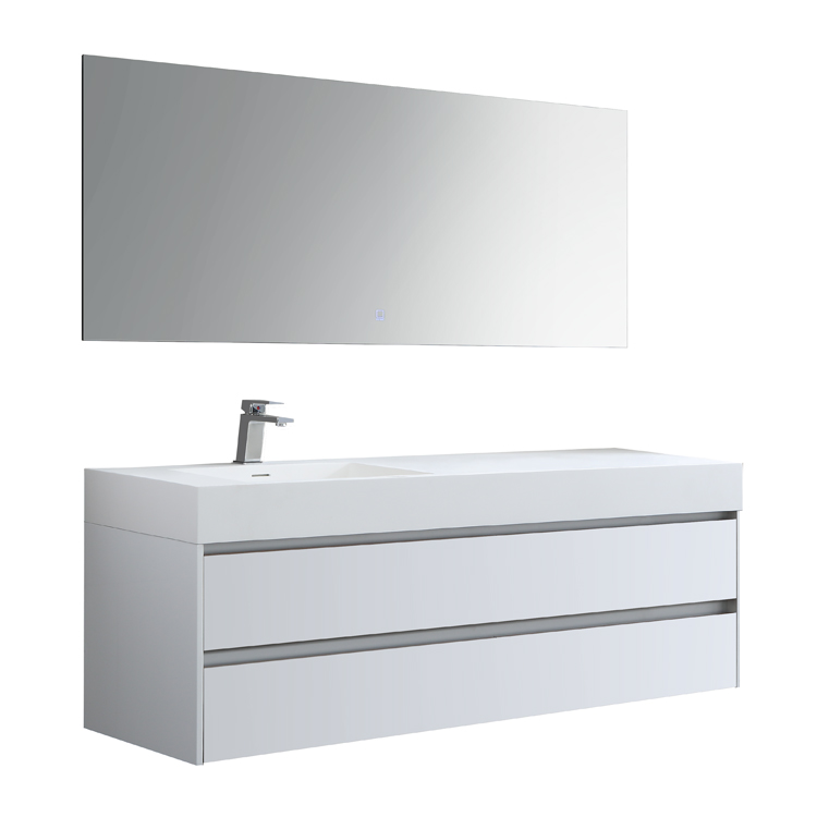 StoneArt Conjunto de muebles de cuarto de baño Milan ML-1600 blanco b