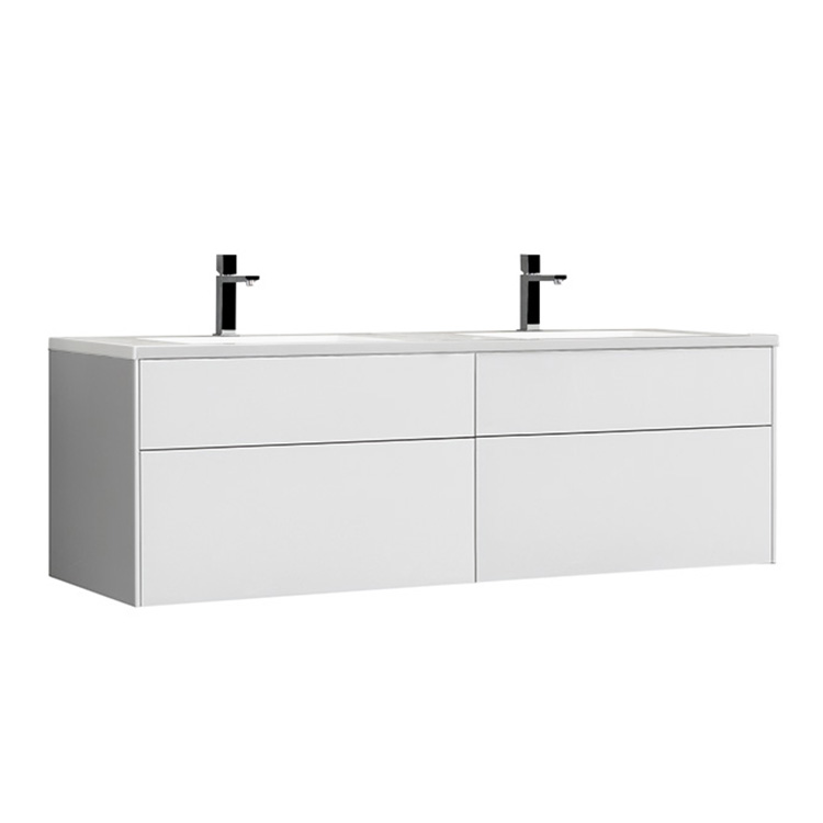 StoneArt Mueble de baño Venice VE-1600-II blanco 160x52