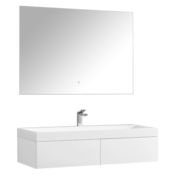 StoneArt Conjunto de muebles de cuarto de baño Brugge BU-1210 blanco